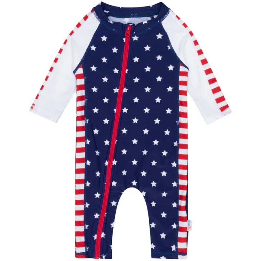 SwimZip Americana Rashguard